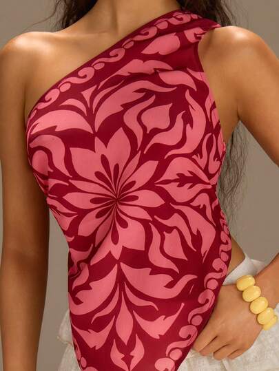 Athîral Women's Casual Floral Print Sleeveless Tank Top