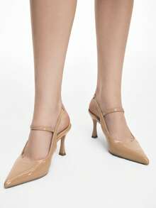 Mnmlis Women Pumps - Apricot - View 3