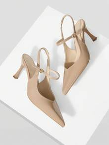 Mnmlis Women Pumps - Apricot - View 7