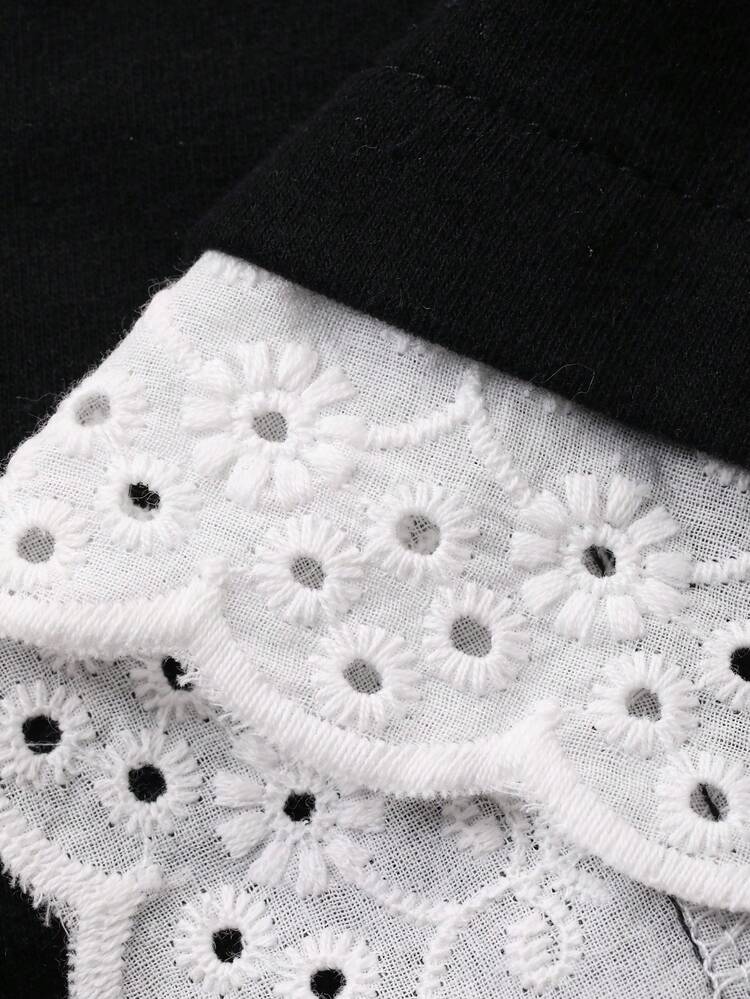 Women Loose Contrast Color Casual Shorts, Korean Style