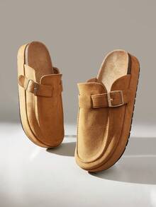 Solecia Women's Platform Mullers - Brown - View 6