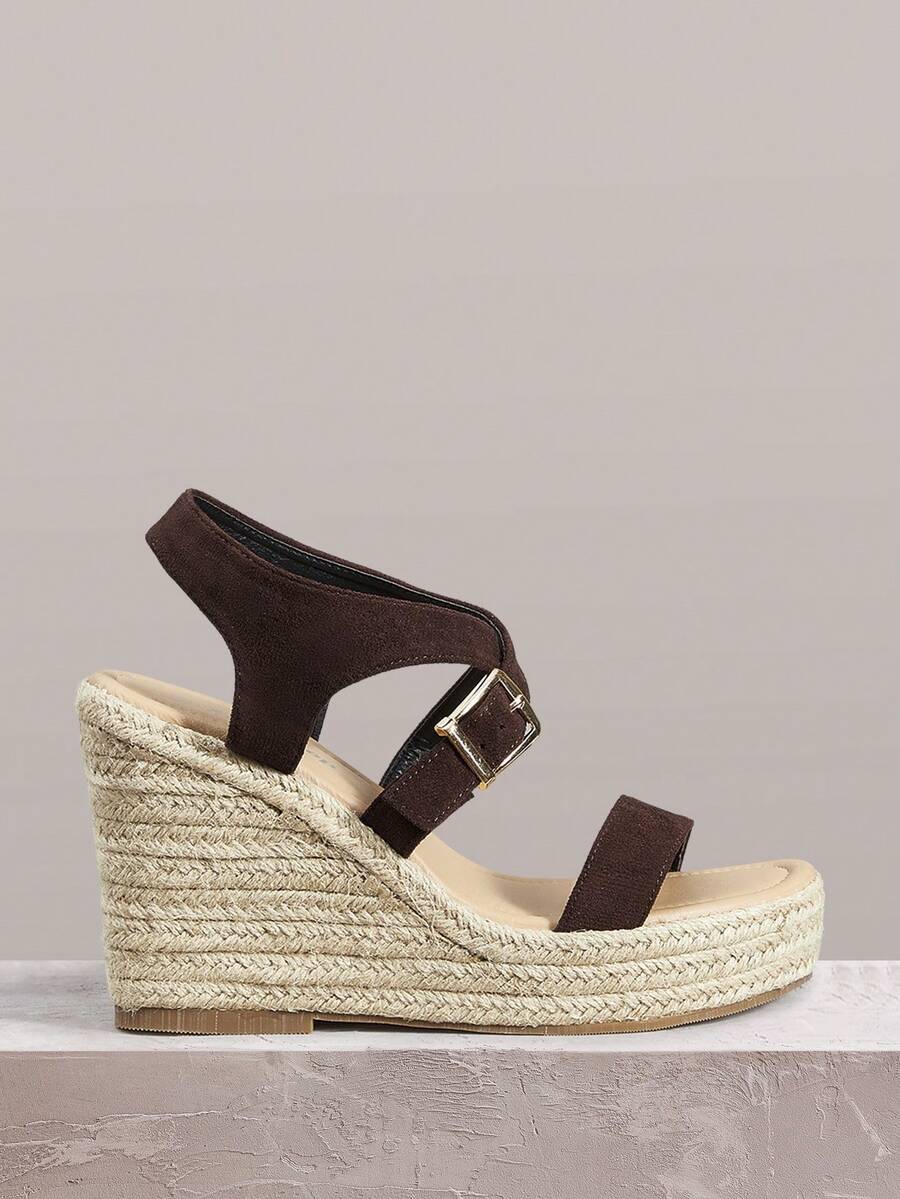 Styleloop Women Platforms & Wedge Sandals - Rust Brown - View 1