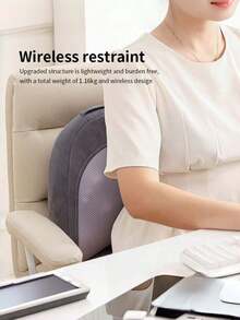 Teckwe Rechargeable Back And Neck Massager With Heat,Cordless Electric Shoulder Massager Ffor Shoulders,Neck,Legs,Foot,For Home Office Car Use 1800mAh - Multicolor - View 3