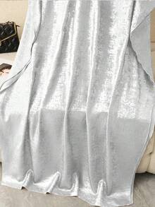 Lyxana Women's Elegant V-Neck Ruffle Sleeve Kimono Robe, Suitable For Party, Gathering, Daily Wear In Spring/Summer - Silver - View 4