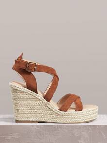 Styleloop Women Platforms & Wedge Sandals - Brown - View 1