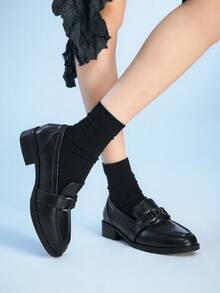 Sugerpunk Women Loafers Shoes - Black - View 5