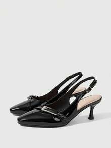 Sleekvia Women Pumps - Black - View 2