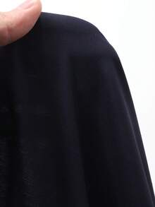 DAZY Men's Navy Blue Shirt And Pants Set, Suitable For Spring And Autumn Vacation - Navy Blue - View 8
