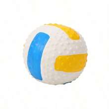 PETSIN 1PC Pet Interactive Training Ball Toy, Latex Rugby Football, Sound-Making Toy, Chewable And Bite-Resistant, Stress-Relieving Dog Toy. - Multicolor - View 25