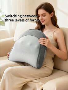 Teckwe Rechargeable Back And Neck Massager With Heat,Cordless Electric Shoulder Massager Ffor Shoulders,Neck,Legs,Foot,For Home Office Car Use 1800mAh - Multicolor - View 7
