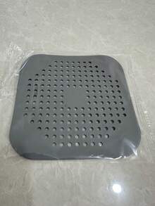 Colector de cabello con ventosa para desagüe, cubierta de desagüe cuadrada de silicona, adecuada para baños de ducha para evitar el atascamiento del fregadero, filtro de salida de desagüe de ducha, adecuada para bañeras de baño y cocinas, accesorios de baño, decoraciones de baño para el hogar, decoraciones de primavera, temporada de vuelta al colegio. - Multicolor - Ver 12