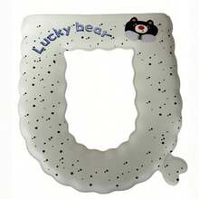 Zazumi 1Pc Self-Adhesive Toilet Seat Cover - Waterproof, Washable, Reusable, Fragrance-Infused, Universal Fit For All Seasons - Multicolor - View 6