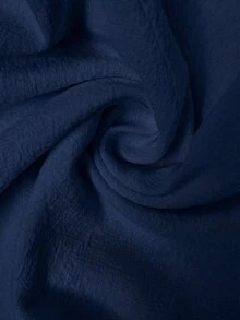 EMERY ROSE Bộ áo sơ mi và quần lửng in họa tiết hoa dành cho nữ - Màu xanh hải quân - Xem 7