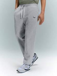 Driftmere 男士简约休闲运动裤，适合日常穿着 - 淺灰色 - 查看 1