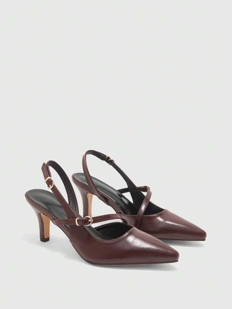 CUCCOO BIZCHIC Women's Fashion Versatile Pointed Toe High Heel Pumps Spring Shoes