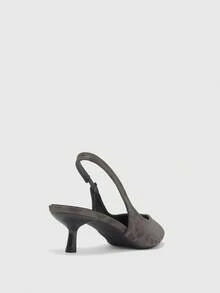 CUCCOO BIZCHIC Fashion Pointed Empty Word With Leopard Print Fashion High-Heeled Women's Shoes - leopard print - View 3