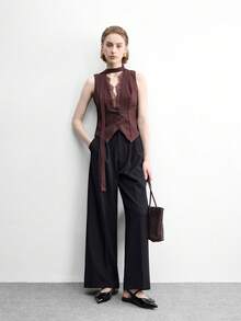 CUCCOO BIZCHIC Women's Fashion Commuter Wear Pointed Flat Shoes - Black - View 3