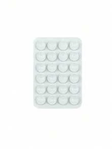 24个装方形硅胶吸盘，适用于手机壳后盖 - 强力粘胶支架，稳固吸附 - 無色 - 查看 17