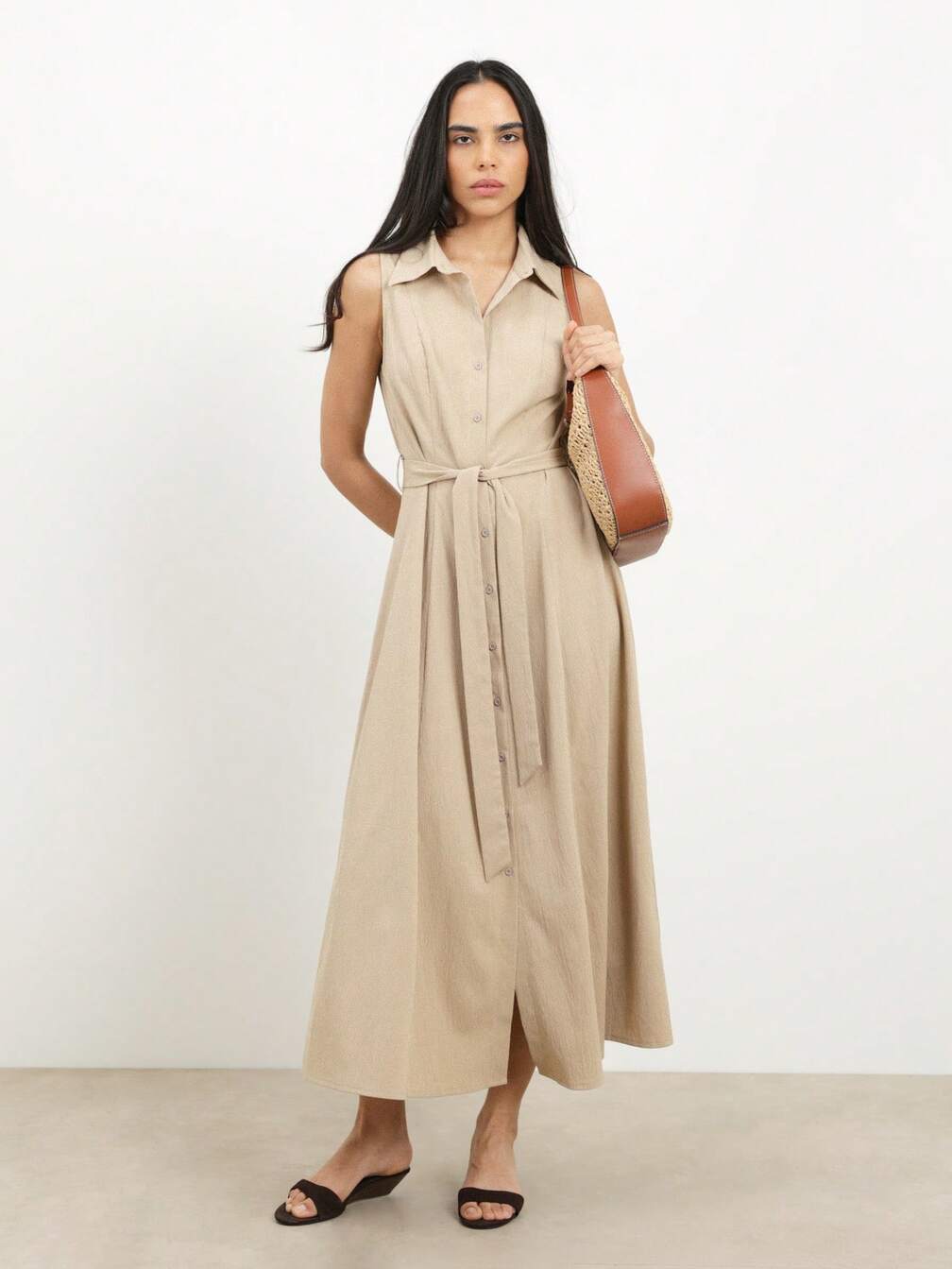 button front midi shirt dress Women's Show Me the Way Fuchsia Cotton Button Front Midi Shirt Dress | Color: Fuchsia Pink | Size: M