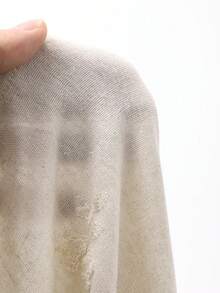 DAZY Camisa de manga larga para hombre de color albaricoque con diseño de abertura lateral, para verano - Multicolor - Ver 4