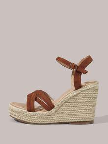 Styleloop Women Platforms & Wedge Sandals - Brown - View 3