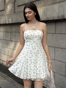 MainGRL 女士印花时尚约会派对迷你连衣裙 - 彩色 - 查看 5