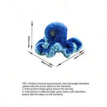 PETSIN Funny Octopus Shaped Plush Dog Toy With BB Barking Sound, Interactive Play For Dogs - Multicolor - View 14