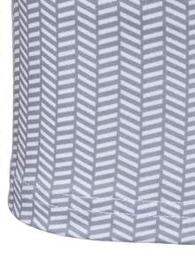 Manfinity Joysei Men's All-Over Print Casual Versatile Short Sleeve Polo Shirt, Essential For Home And Daily Wear - Grey - View 5
