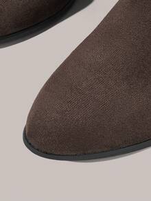 Styleloop 女士踝靴和短靴 - 深棕色 - 查看 4