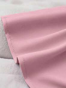GlowEve CURVE Kemeja Wanita Kasual Musim Panas Tenun Ukuran Besar - Berwarna merah muda - View 6
