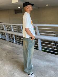 Ngobest Haus Ngobest Haus 女款正面标语印花短袖T恤 - 白色 - 查看 5