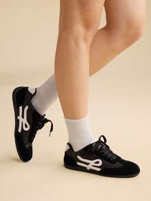 CUCCOO EASI 女士时尚百搭休闲鞋 - 黑色 - 查看 7