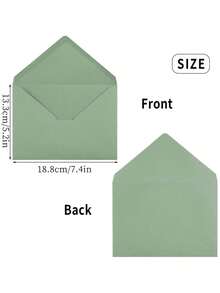 10pcs/30pcs/50pcs/100pcs Envelopes Suitable For Wedding Invitations, Greeting Cards, Birthday Invitations,Christmas - suit - View 2