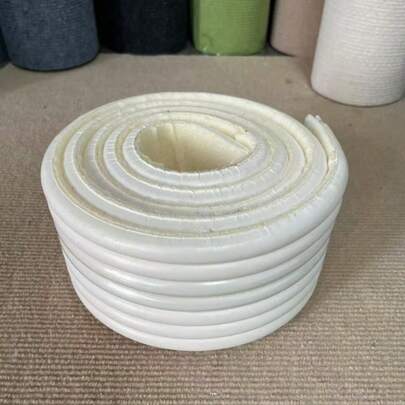 1 miếng dán tường chống va chạm NBR tự dính, kích thước 2m x 9.8cm, dùng cho đường viền chân tường và trang trí nhà cửa.