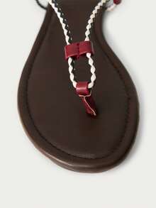 Grefit Womenheeledsandals - Burgundy - View 7