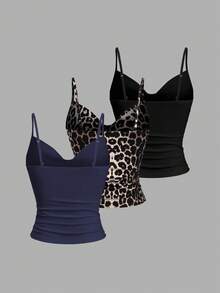 Sweetra 3PCS Women Tank Tops & Camis - Multicolor - View 2