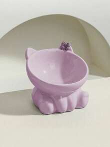 PETSIN 猫碗 陶瓷猫粮碗 猫饭碗 宠物碗 可爱猫饭碗 宠物用品 - 彩色 - 查看 18