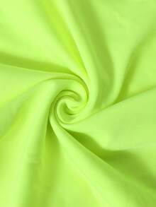 Bộ đồ nữ mùa xuân/hè kiểu Âu Mỹ gợi cảm, áo lưới màu vàng neon và chân váy vạt lệch, thiết kế xuyên thấu, phù hợp cho tiệc tùng, đi biển, dạo phố, tụ họp. - Màu vàng - Xem 4
