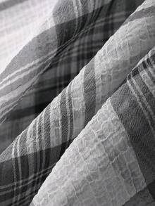 Dazy Kids Áo sơ mi dài tay in họa tiết thường ngày cho bé gái tuổi teen, thích hợp mặc mùa hè. - Màu Xám nhạt - Xem 8