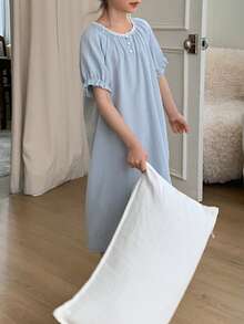 DAZY Tween Girls' Casual Home Clothes For Fall - Brown - View 1