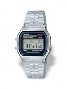 Casio CORE MEN 数字手表，适合作为送给父亲或男友的礼物 - 銀色 - 查看 2