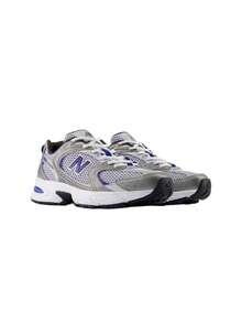 New Balance 530 أحذية رياضية للأطفال فضي داكن معدني/فريق ملكي GR530ADE - Dark Silver Metallic/Team Royal - مشاهدة 2