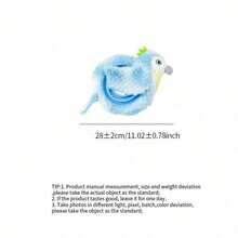 PETSIN Creative Plush Animal Shaped Dog Toy, TPR Leakage Food Detachable, Interactive Play For Dogs - Multicolor - View 11