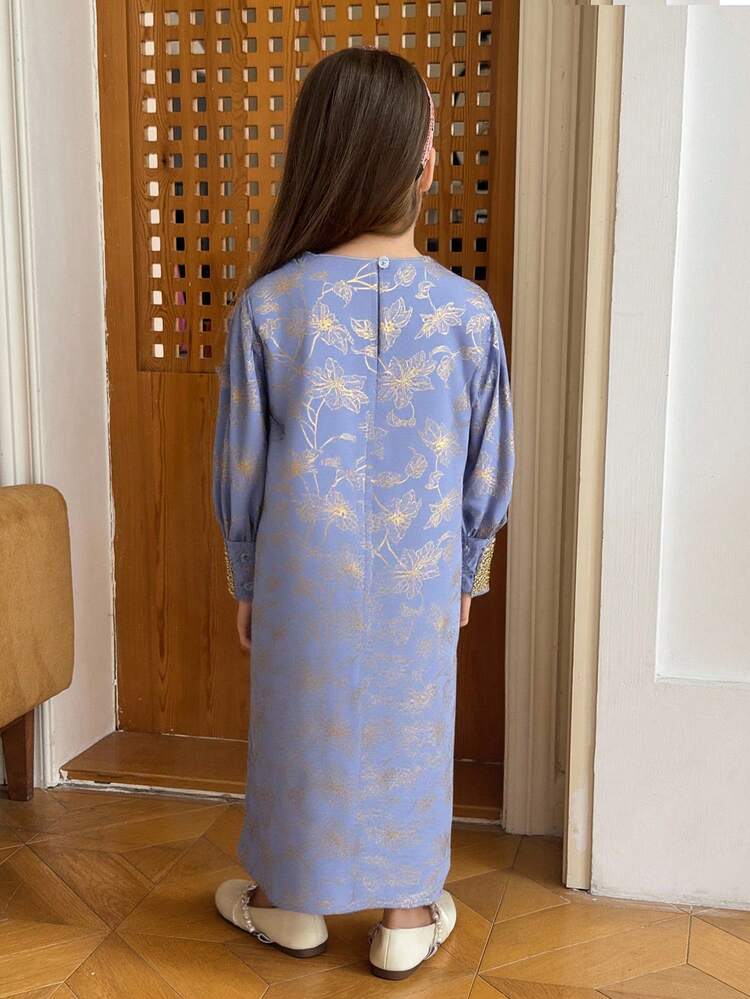 Young Girls Casual Dress, Autumn Vacation
