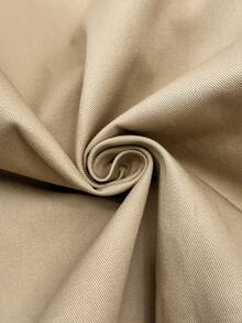 SHEIN 孕妇休闲百搭通勤哈伦裤 - 卡其色 - 查看 7