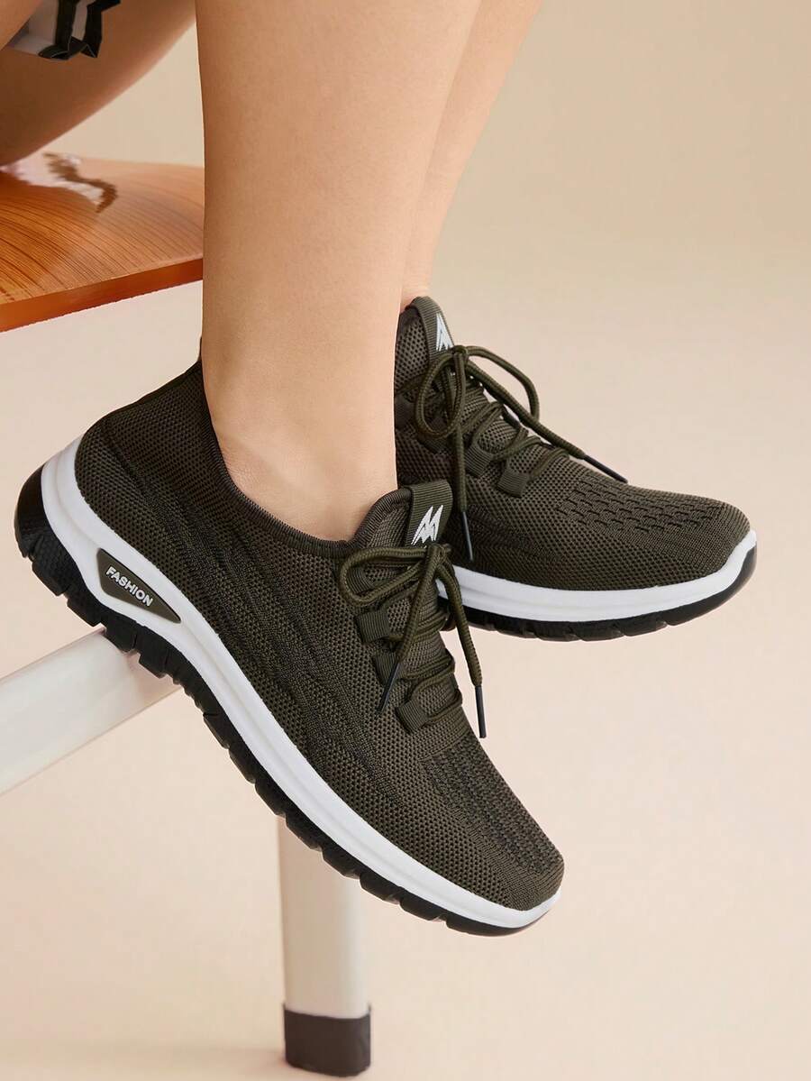CUCCOO EASI Women Casual Shoes - Army Green - View 1