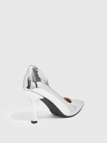 CUCCOO SZL Women's High-Heeled Shoes - Silver - View 4