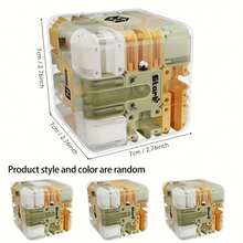 MINKOJA 3D Maze Cube Bead Puzzle - A Brain-Teaser Game That Enhances Spatial Awareness, Problem-Solving Skills, Focus, And Critical Thinking. It'S A Cognitive Development Game Suitable For Birthday Party Activities, Featuring An Interlocking Design(Suitable For Ages 3+) - Multicolor - View 7