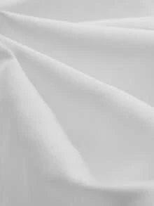 PAVTROS Men's Letter Print Single-Breasted Casual Short Sleeve Shirt - White - View 7