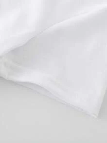 Girls' Basic Short Sleeve T-Shirt, Light Purple - Mauve Purple - View 5